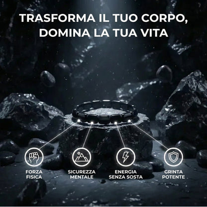 HELIOR - Braccialetto di ematite